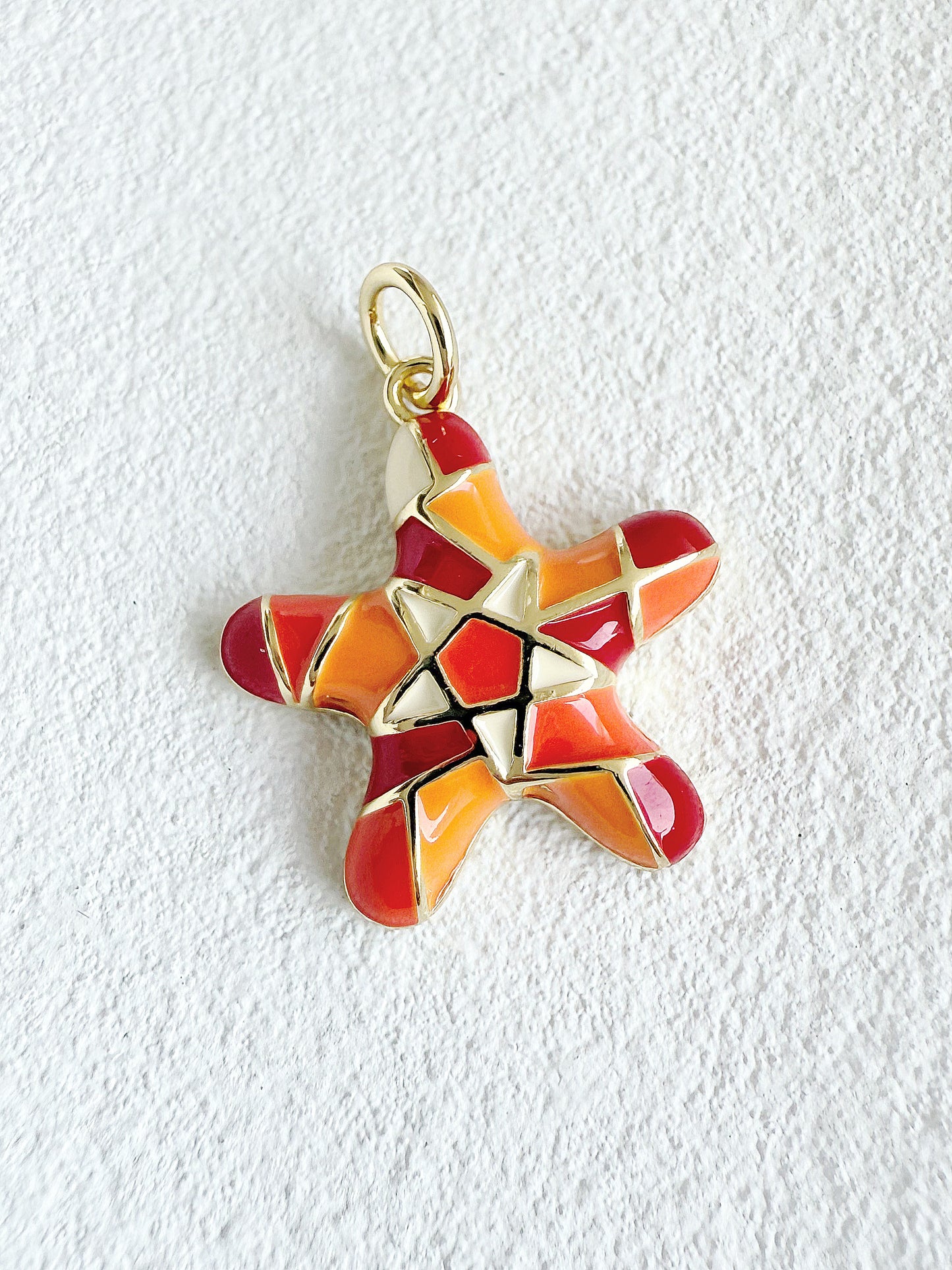 Color Sea Star Charm