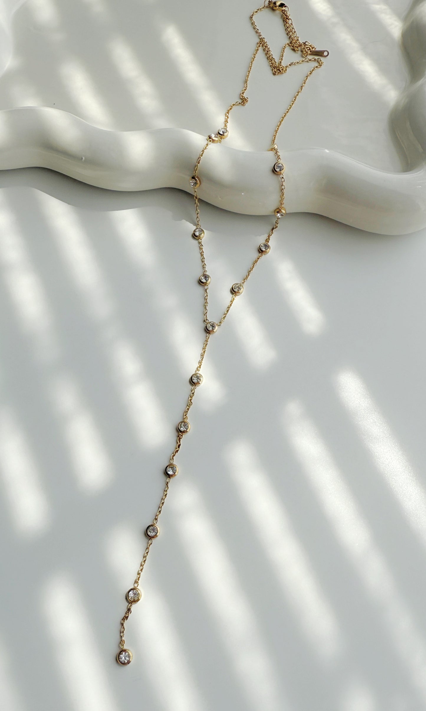 CLEAR ZIRCONIA NECKLACE