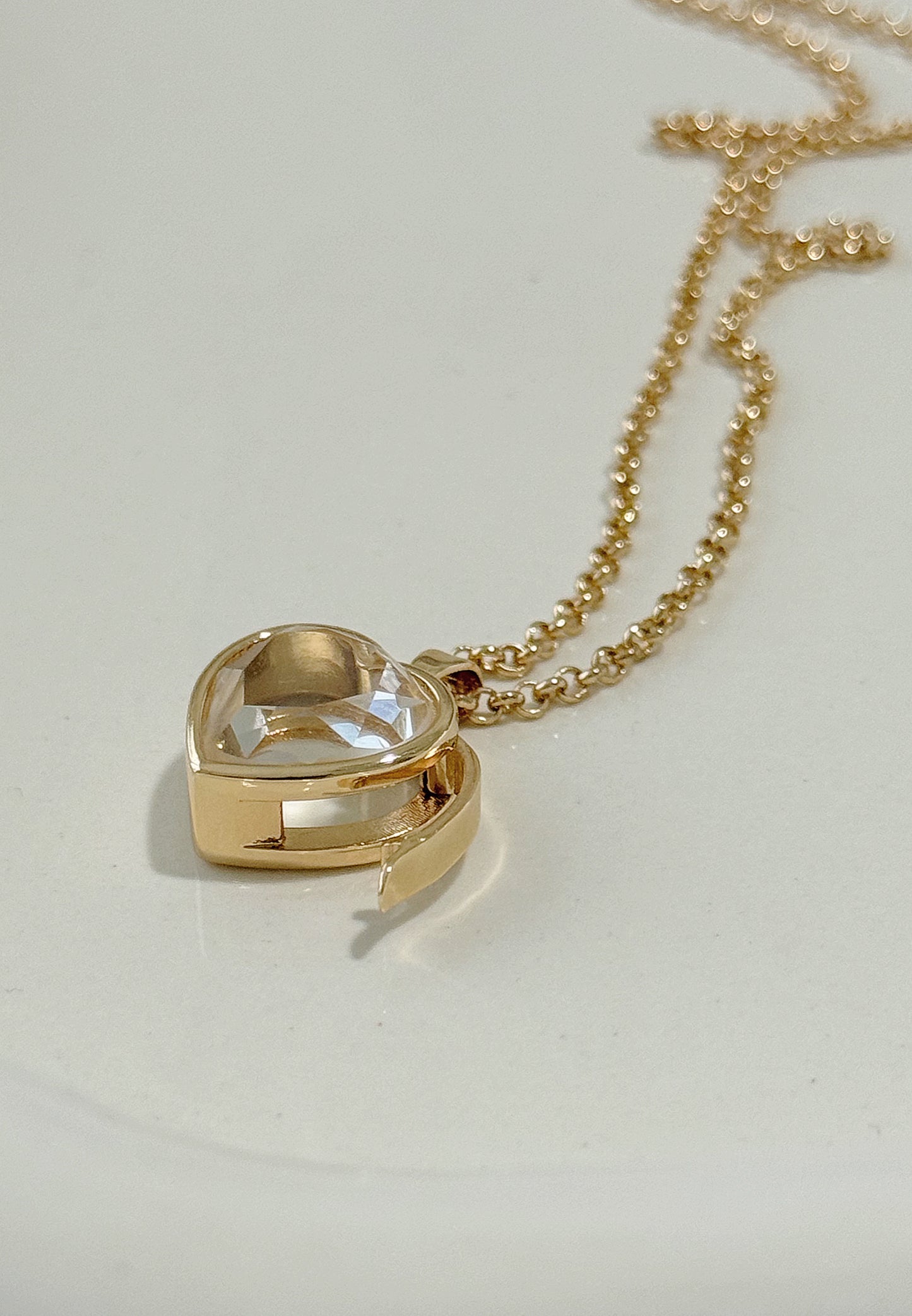 CORAZON CRISTAL SMALL NECKLACE