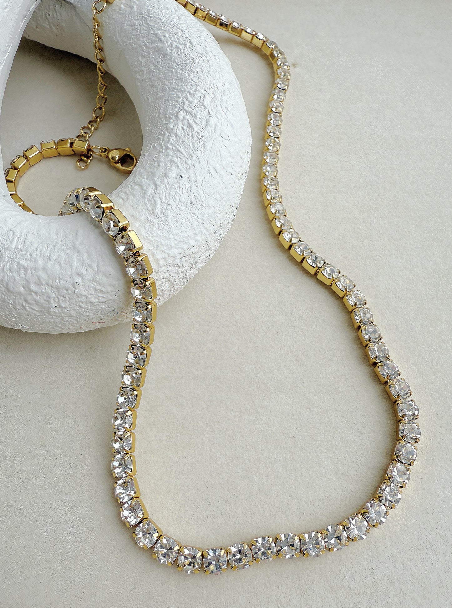 TENNIS CHAIN NECKLACE 💧