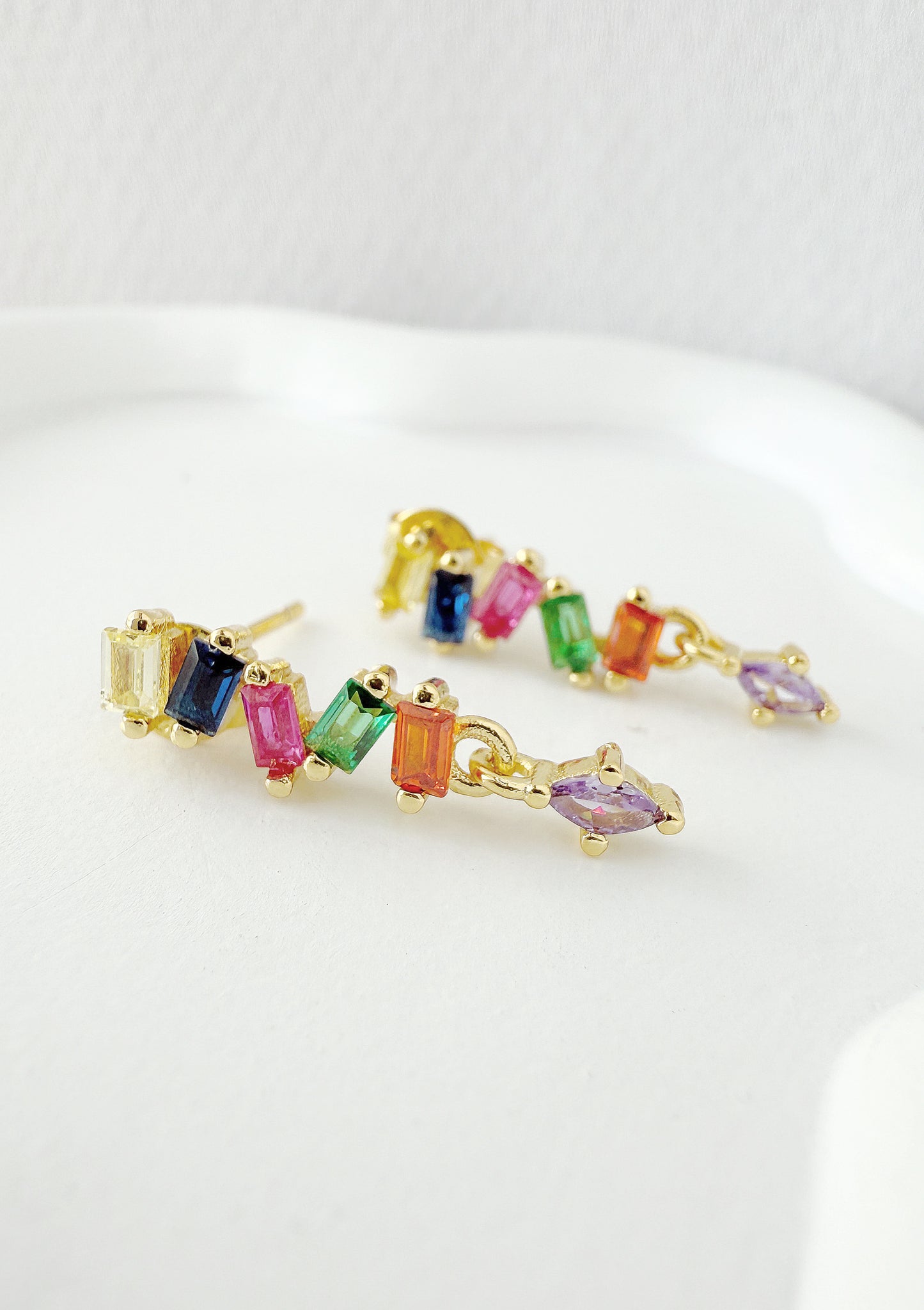 RAINBOW DROP EARRINGS