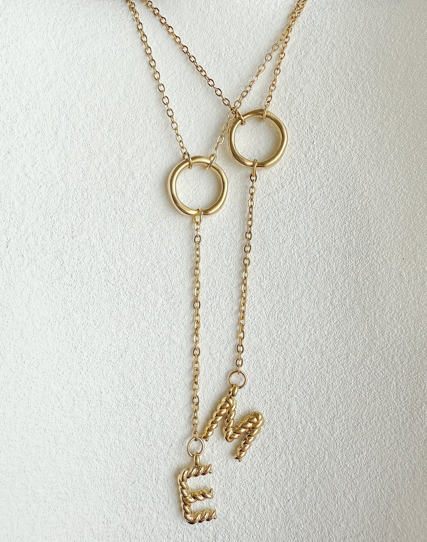 Golden Tiny Necklace 💧