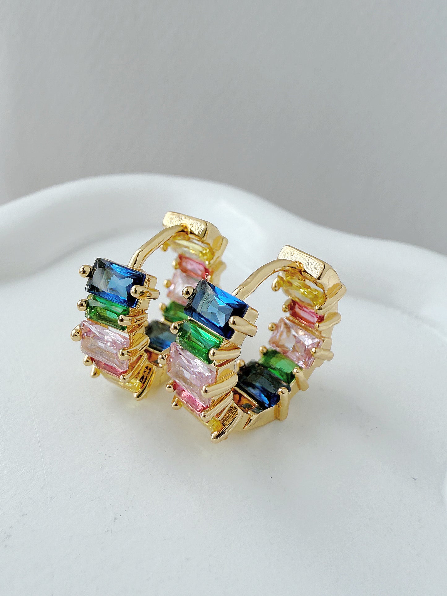 RAINBOW MINI HOOPS