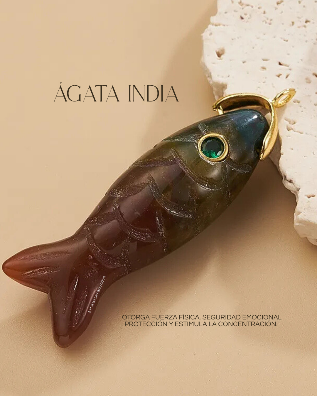 SARDINA ÁGATA INDIA