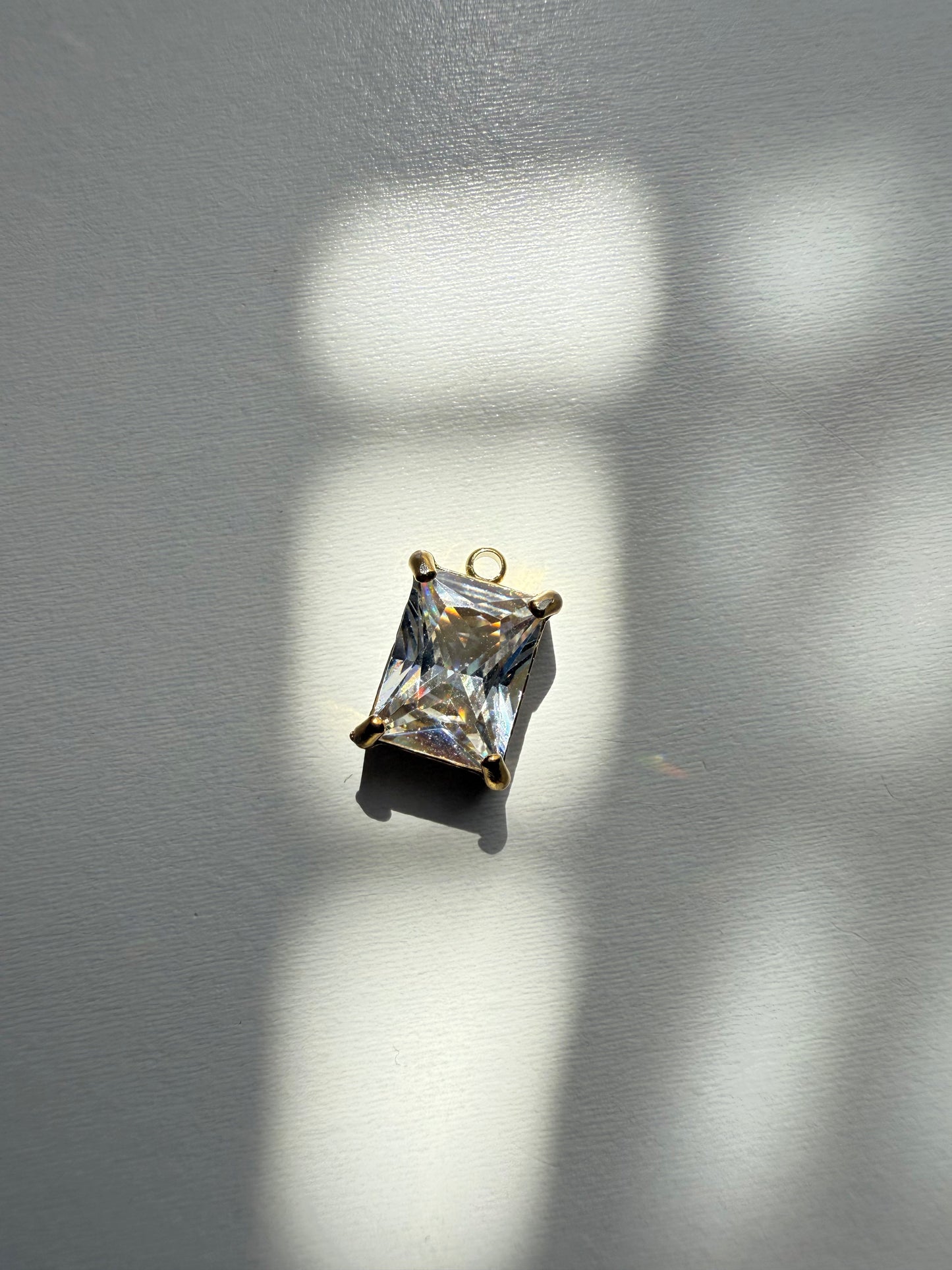 Square Diamond Charm