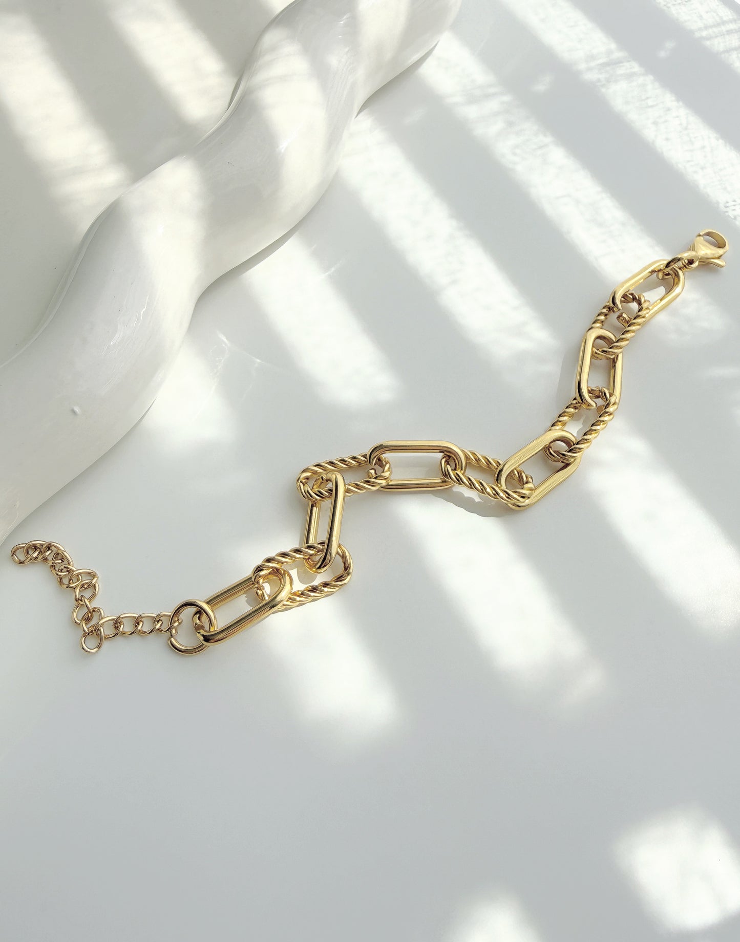PAPERCLIP CUNKIE BRACELET