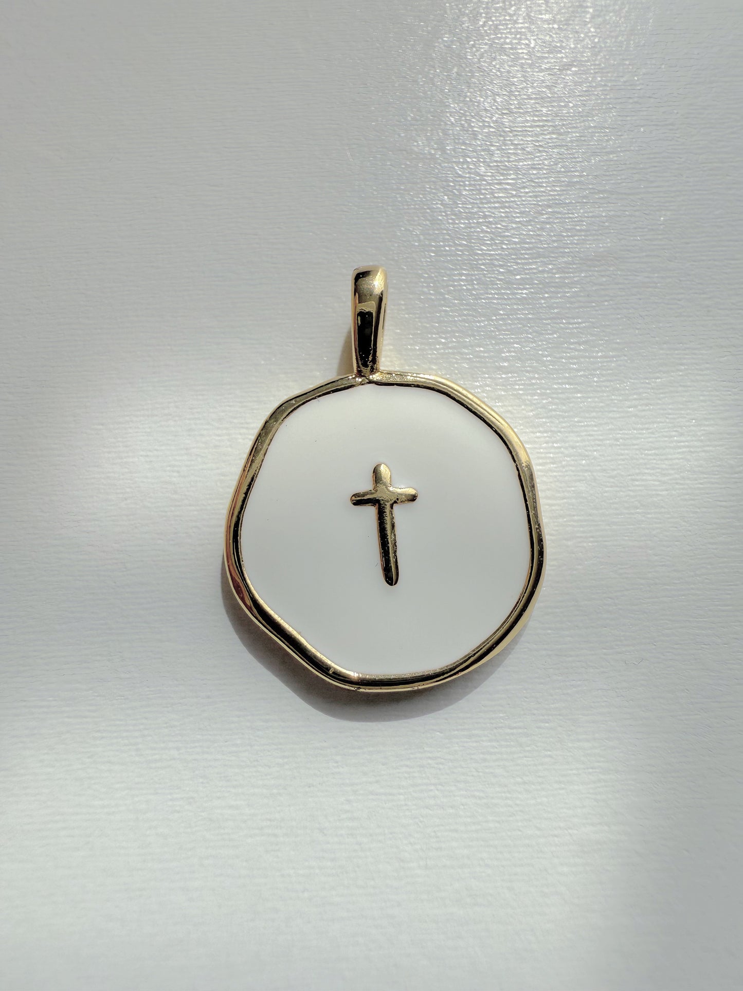 Cruz Blanca Charm