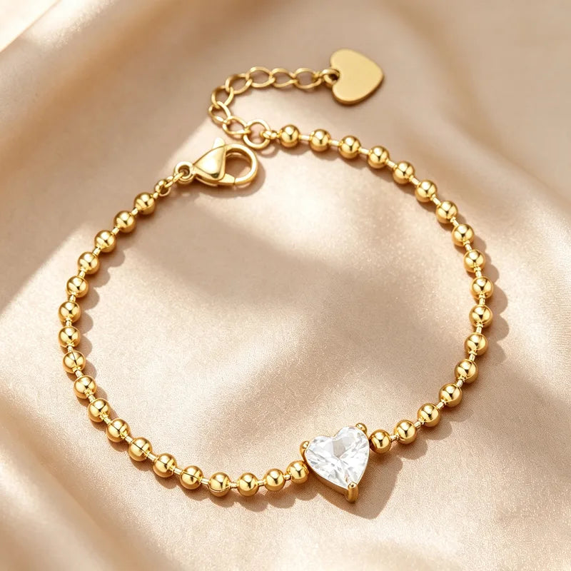 HEART DIAMOND BRACELET