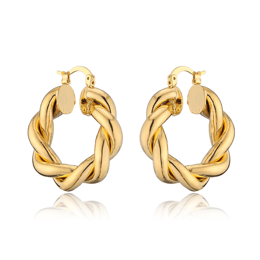 ZULE CHUNKY HOOPS
