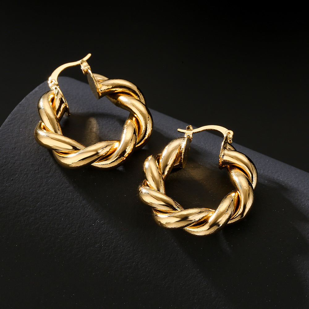 ZULE CHUNKY HOOPS