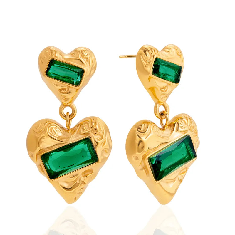 KAELI GREEN EARRINGS