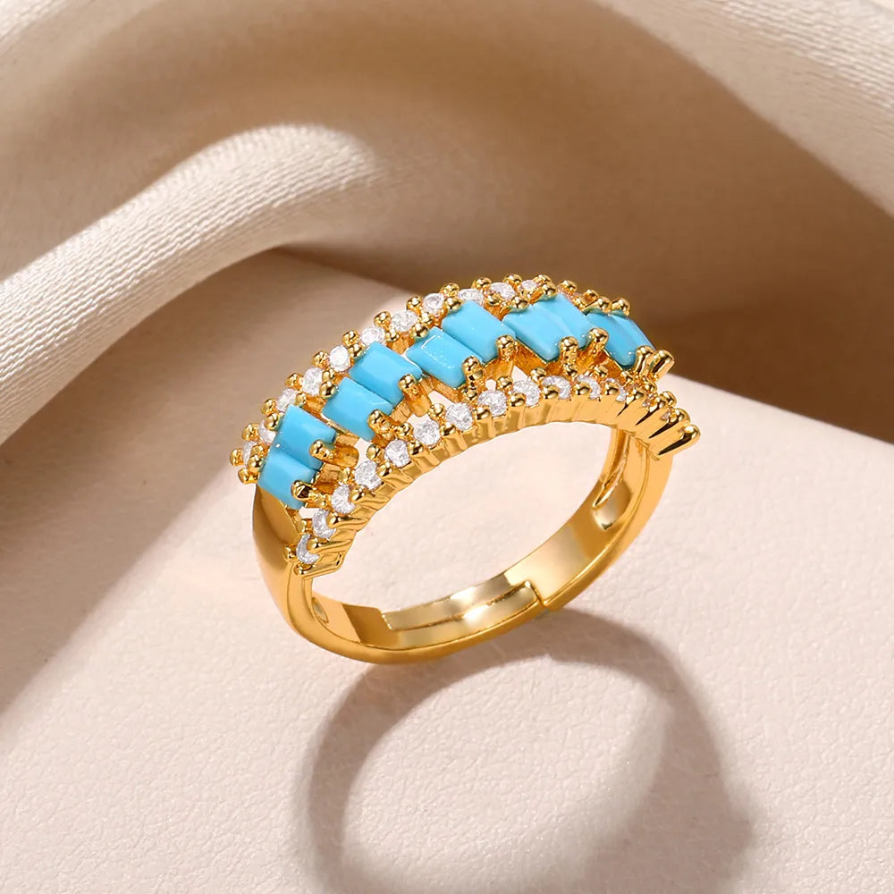 TURQUESA QUEEN RING