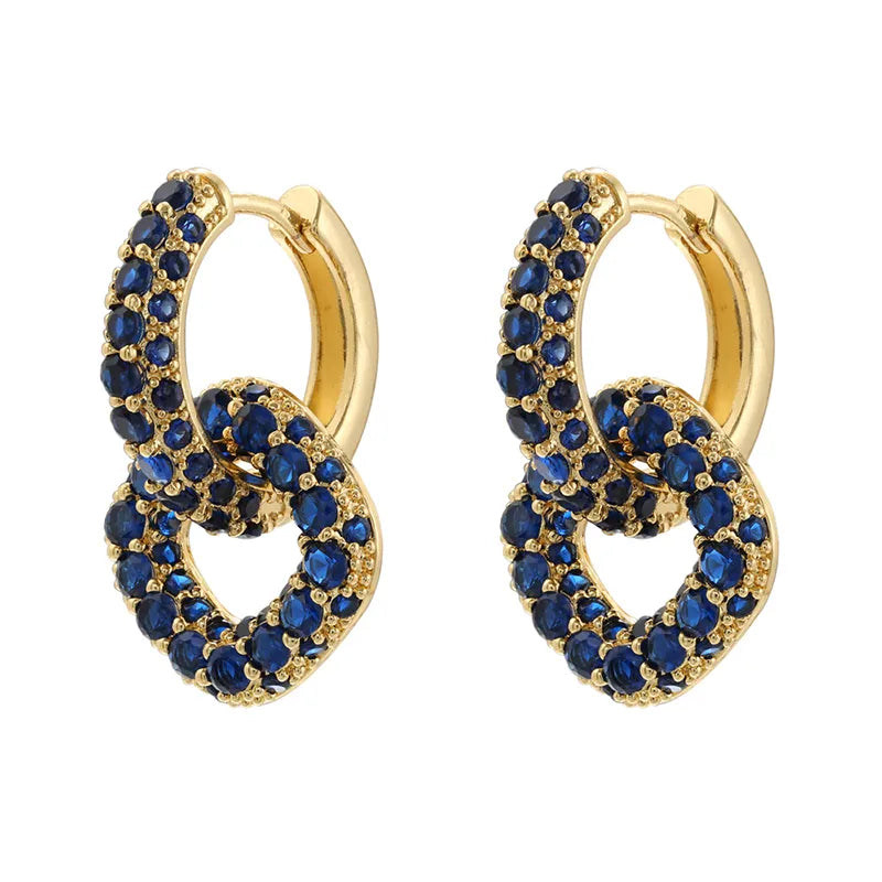 LUXURIOUS ZIRCONIA EARRINGS