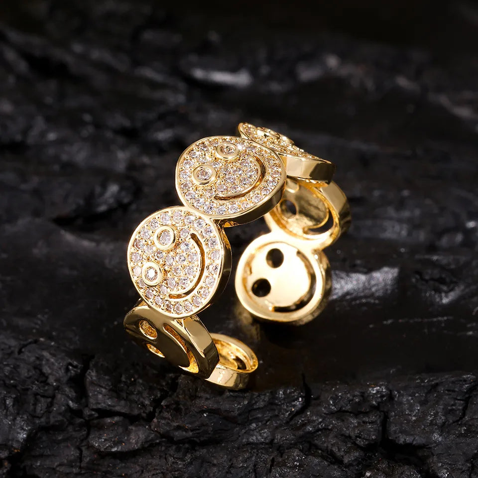 HAPPY FACE RING