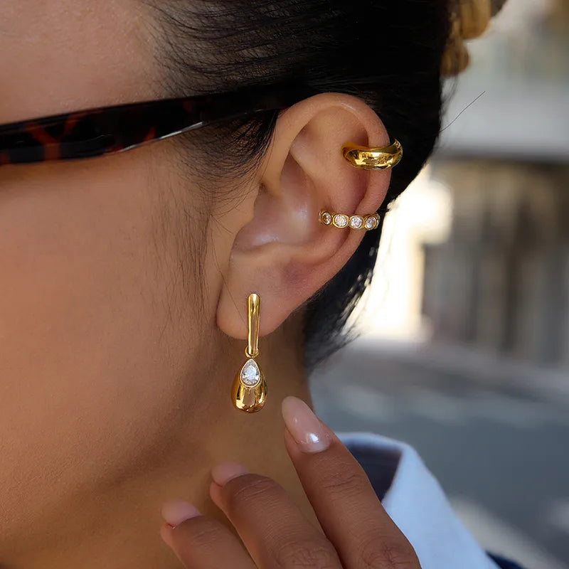 DROPLETS STUDS EARRINGS