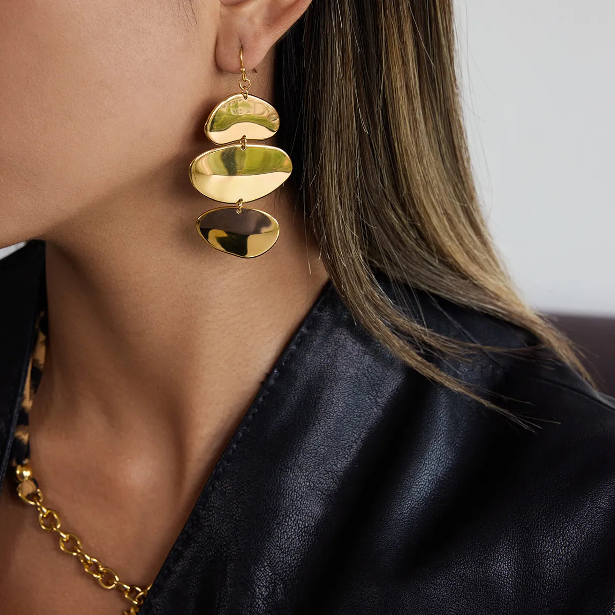 LAYER DISCO EARRINGS