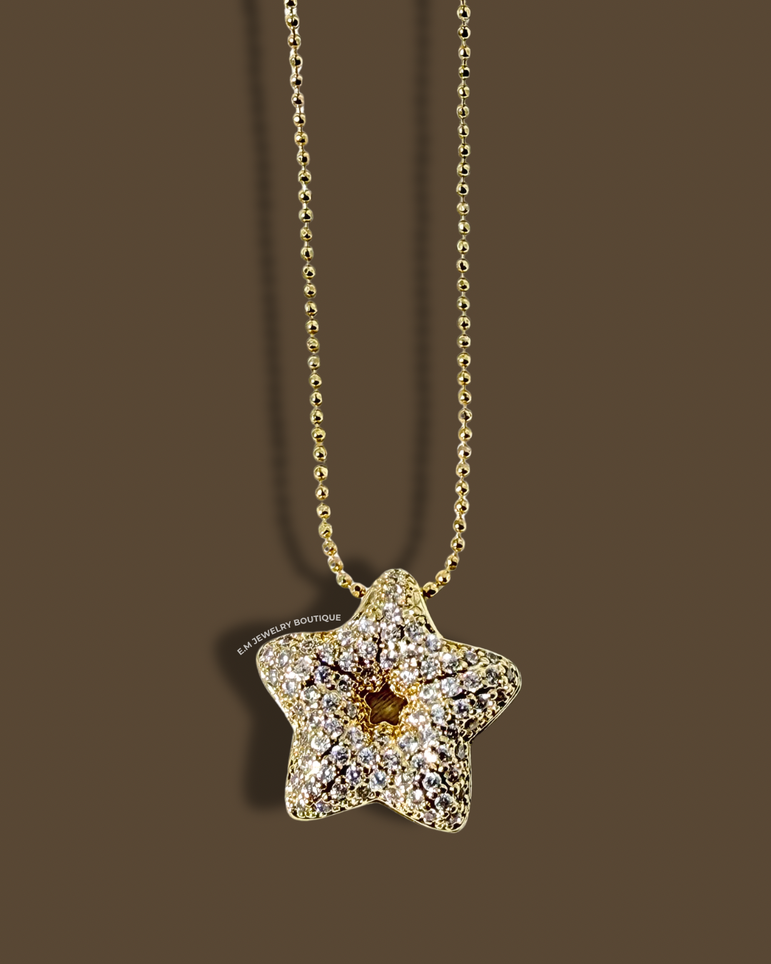 STAR FULL ZIRCONIA NECKLACE