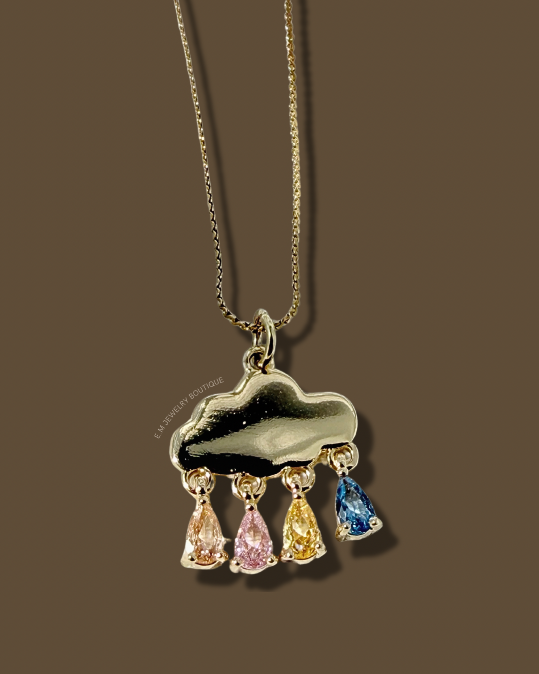DROP CLOUD NECKLACE