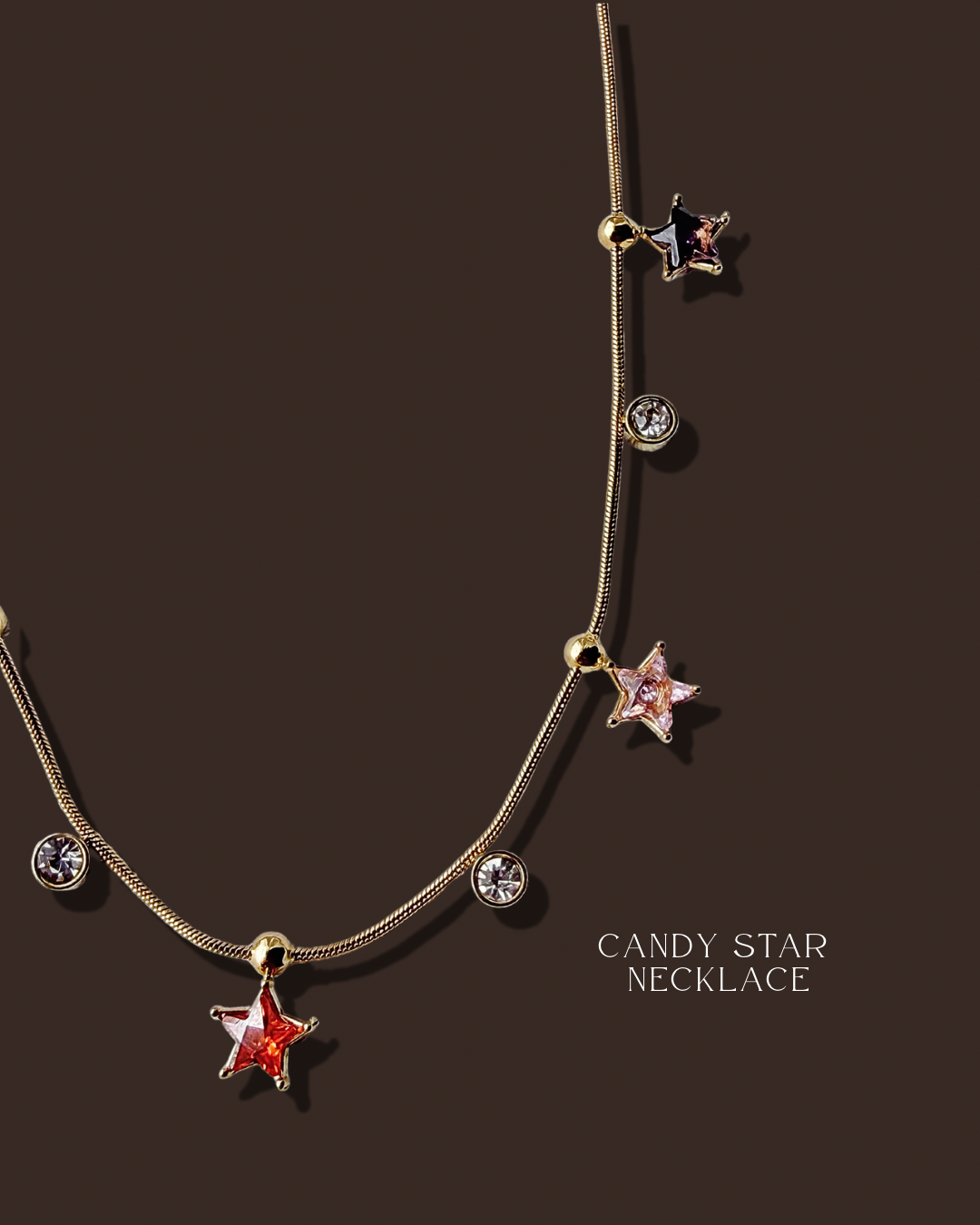 COLORFULL STAR NECKLACE