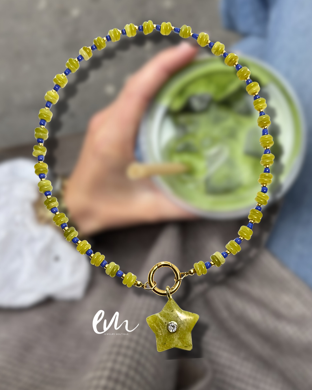 MACHA STAR NECKLACE