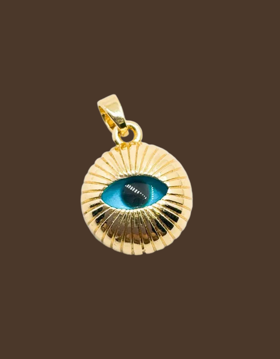 GOLD EYE PENDANT