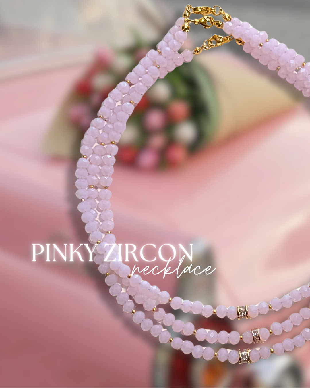 PINKY ZIRCON NECLACE