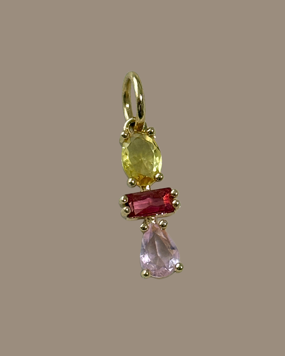 PINK & YELOW PENDANT