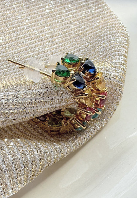 HEART MULTICOLOR EARRINGS