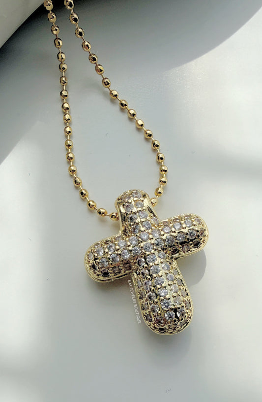 CRUZ ZIRCONIA NECKLACE