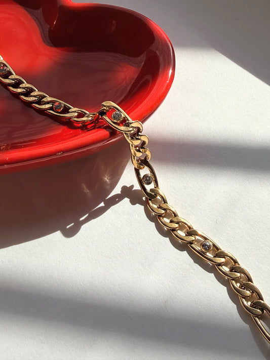 CHAIN MINI ZIRCON BRACELET