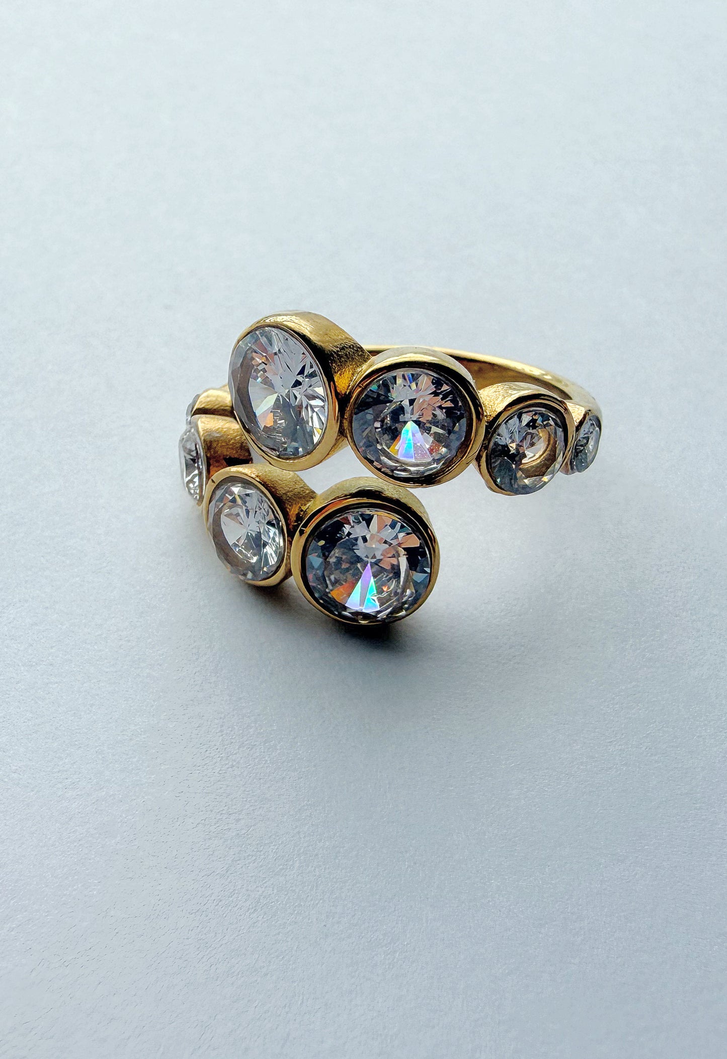 ROUND ZIRCONIA RING
