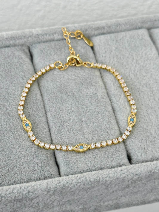 MINI EYES TENNIS BRACELET