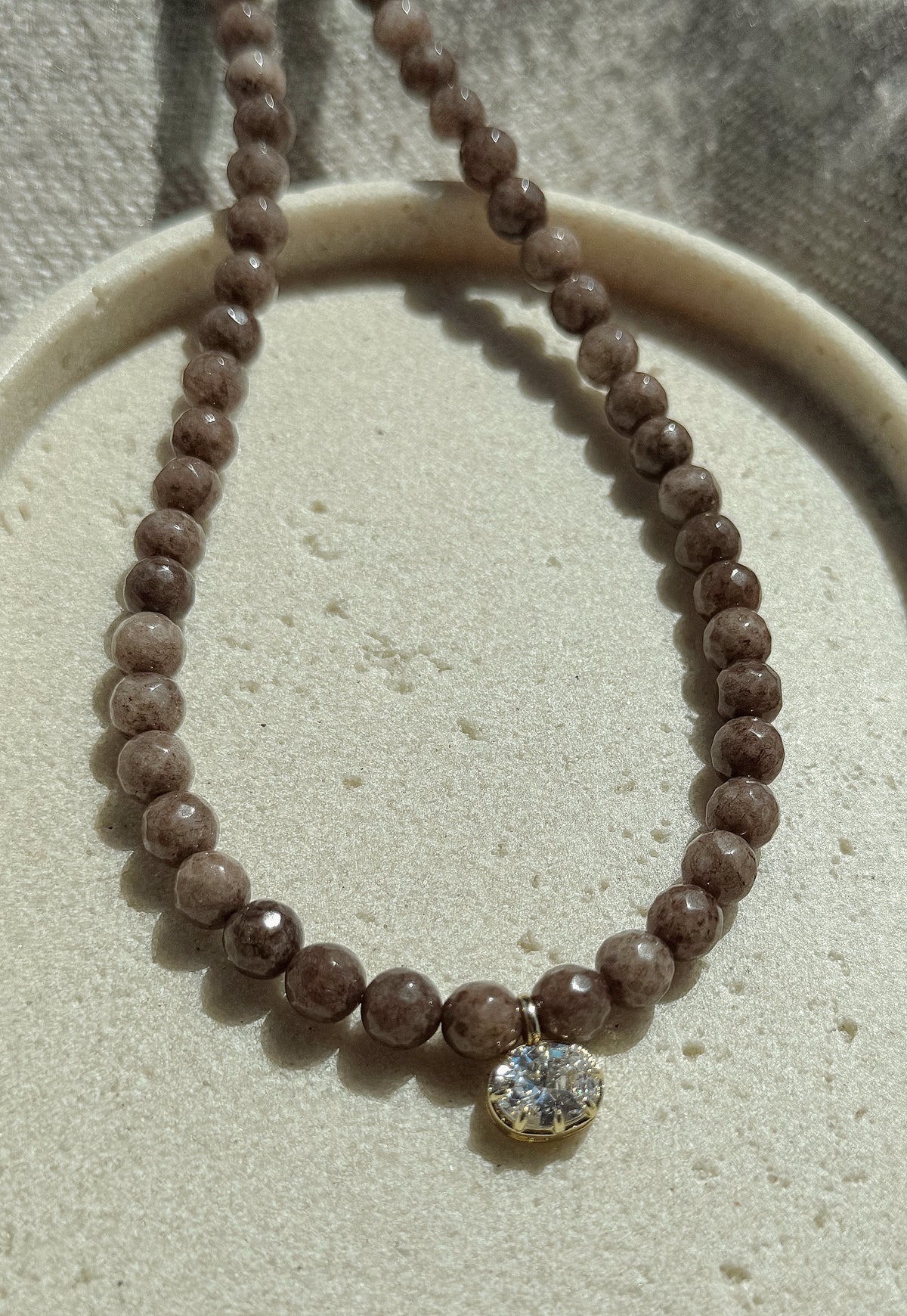 MACCHIATO COFFE NECKLACE
