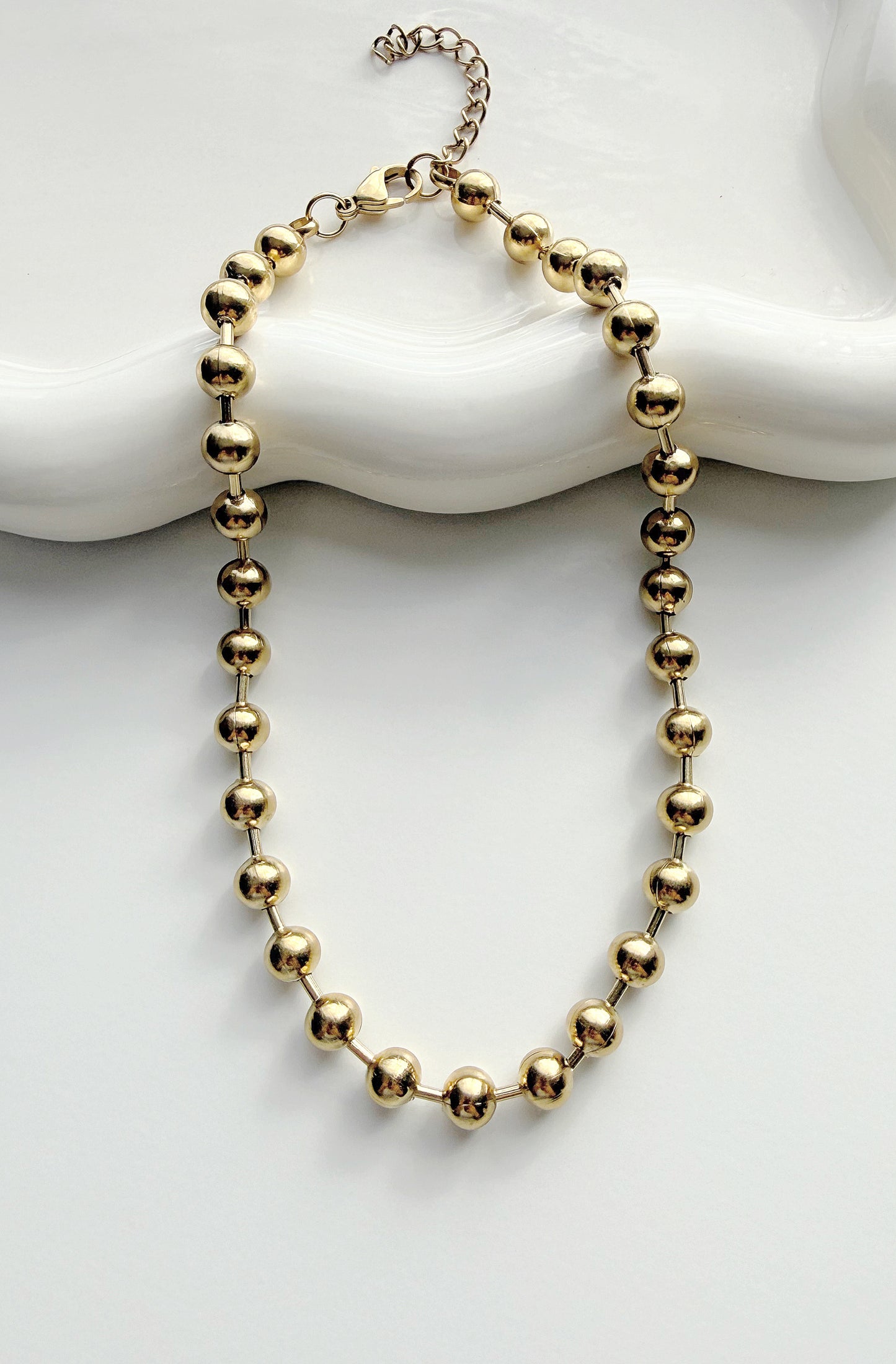 MILITARY GOLD NECKLACE