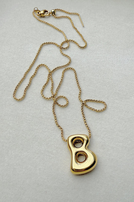 B Bubble Necklace