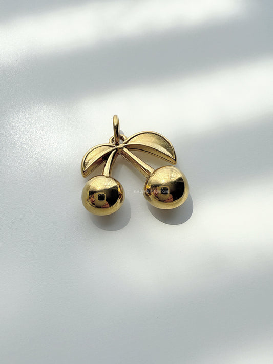 CHERRY GOLD CHARM