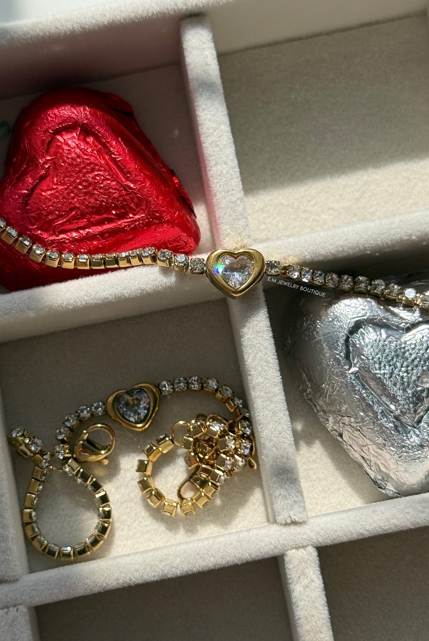 TENNIS HEART BRACELET