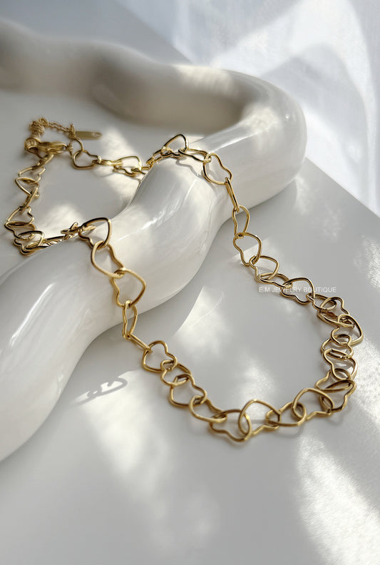 MINI HEARTS NECKLACE