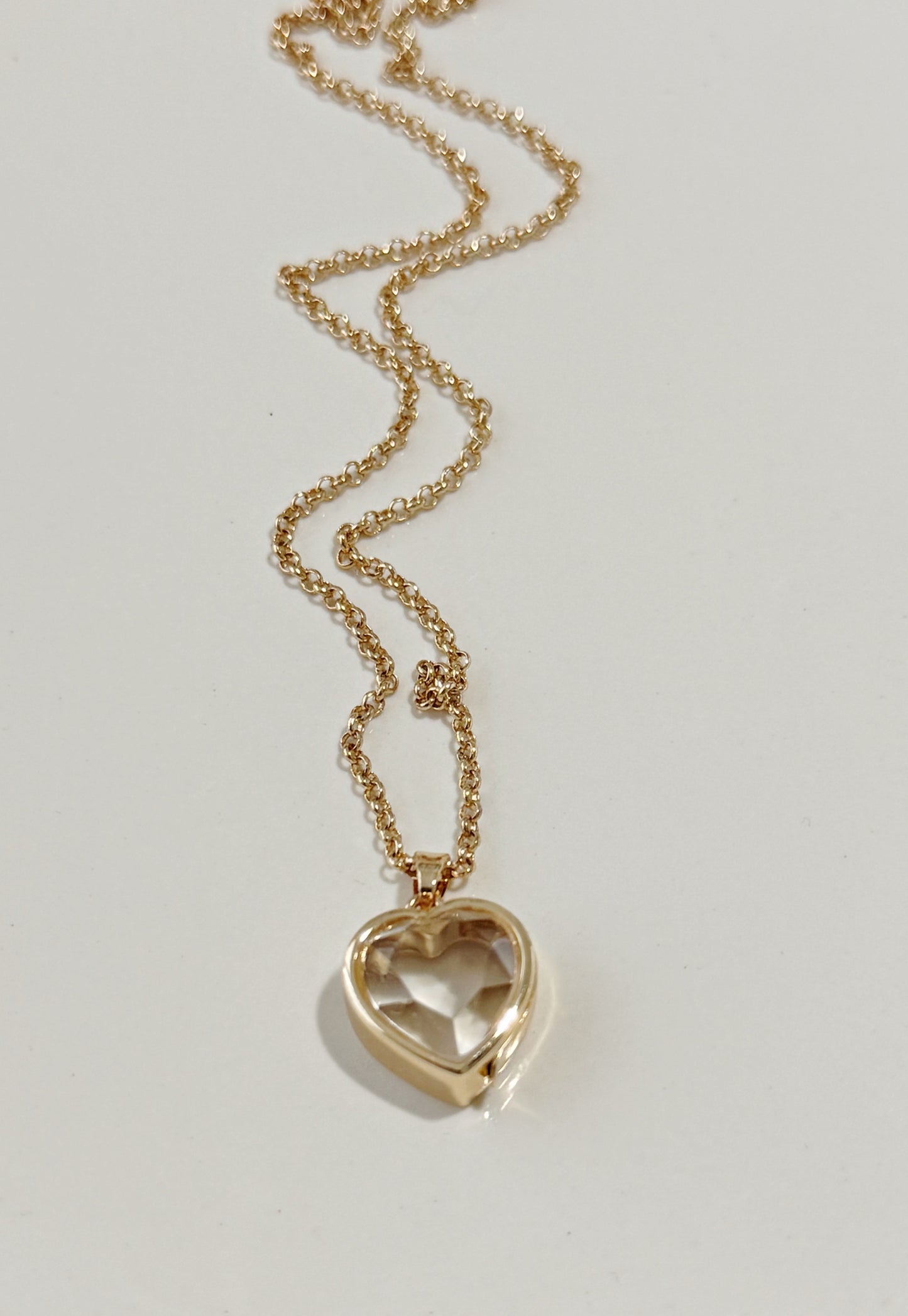 CORAZON CRISTAL SMALL NECKLACE