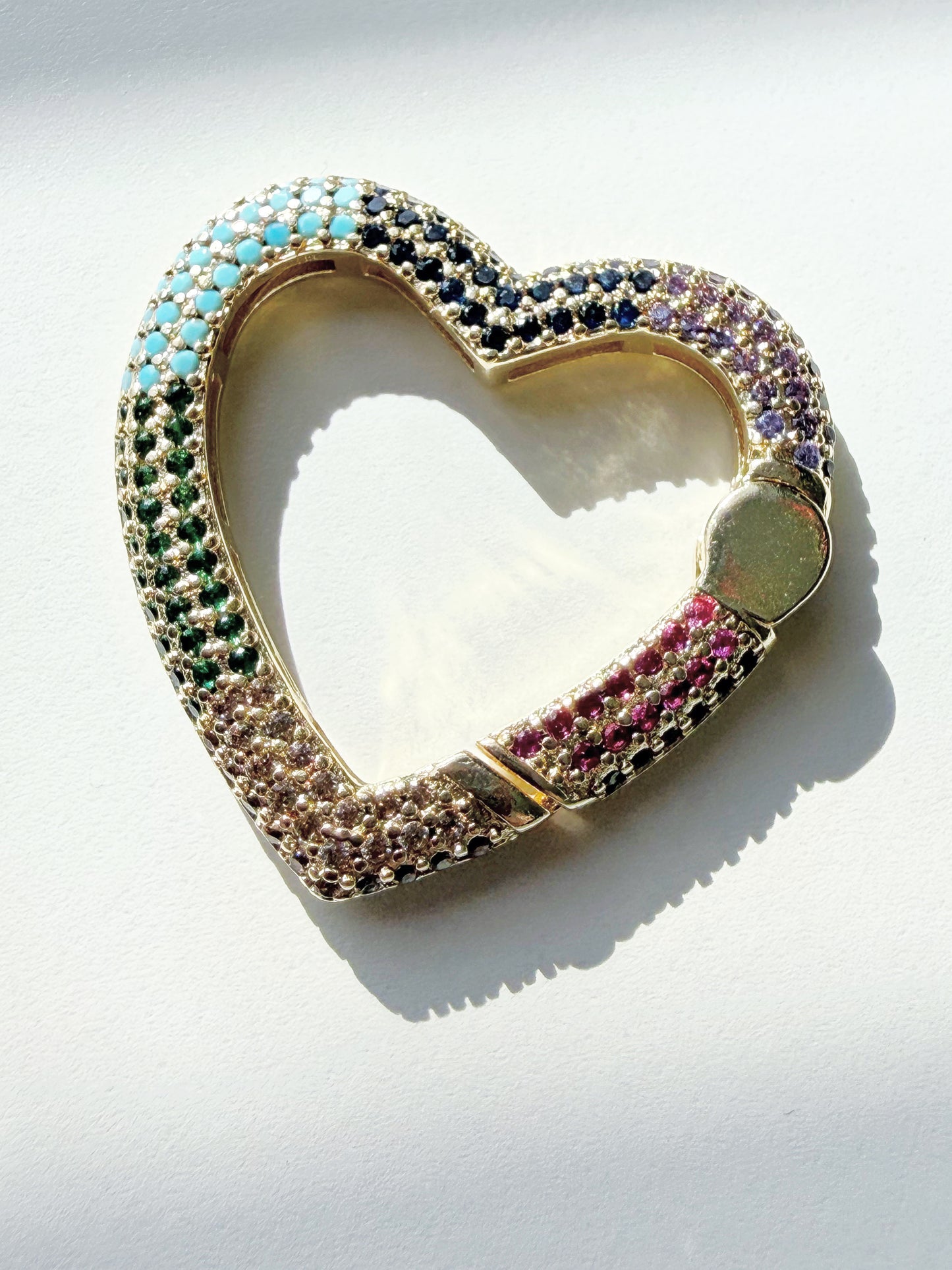 RAINBOW HEART PENDANT