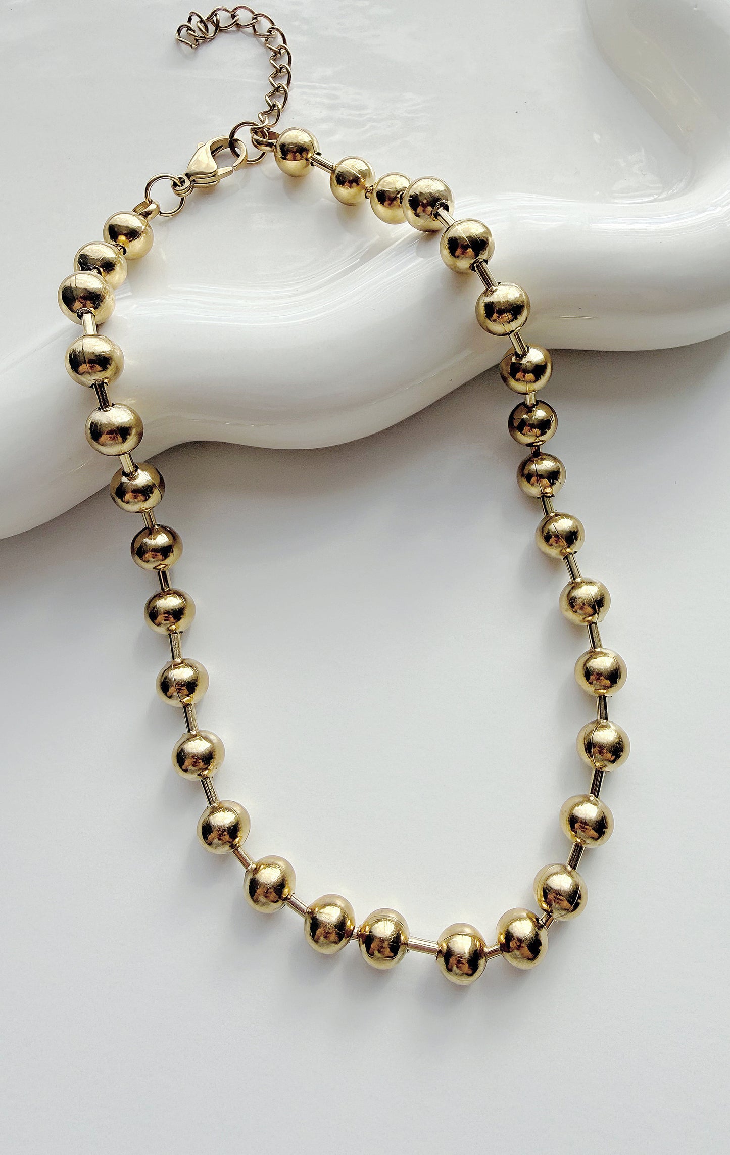 MILITARY GOLD NECKLACE