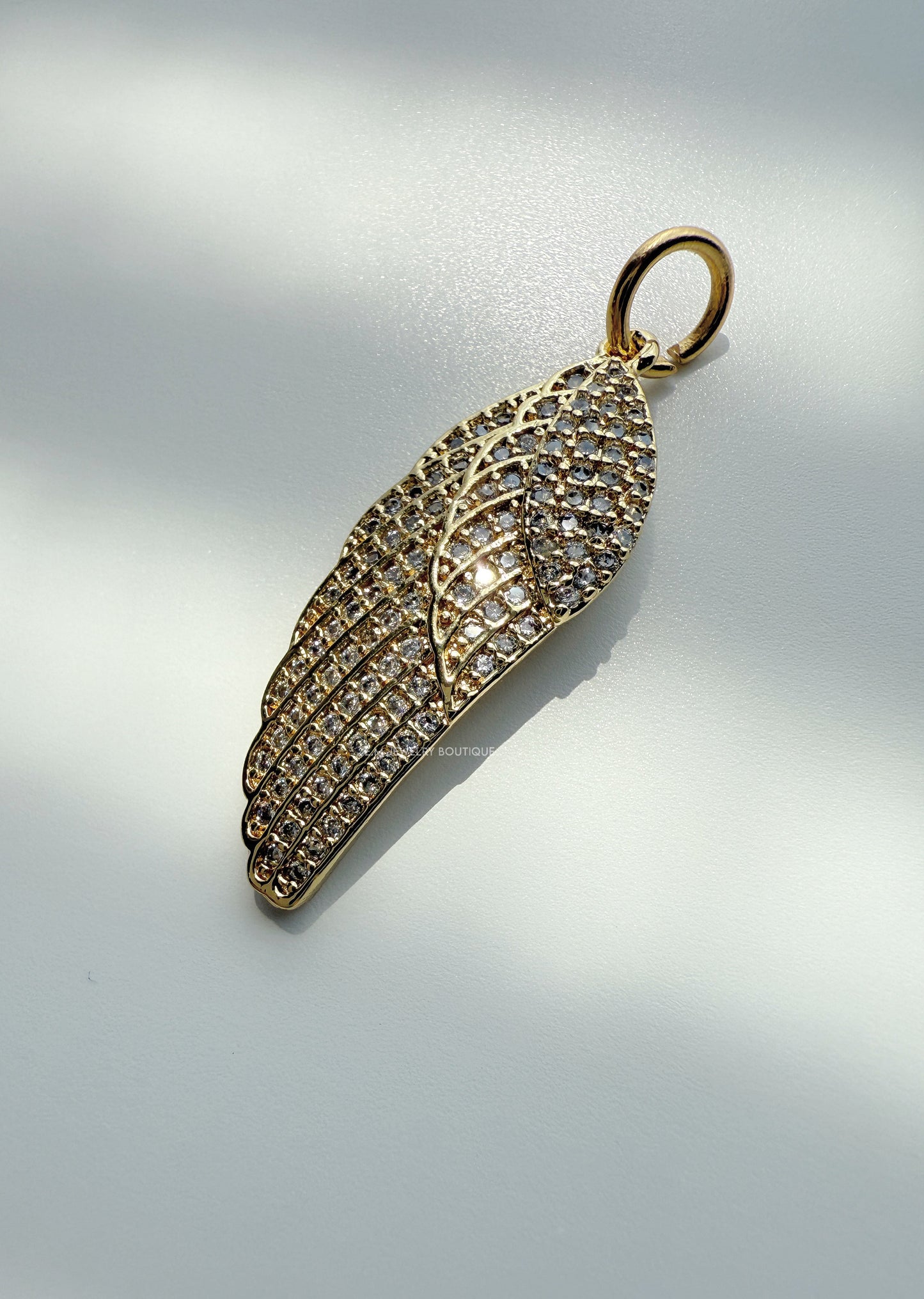 WING ZIRCONIA CHARM