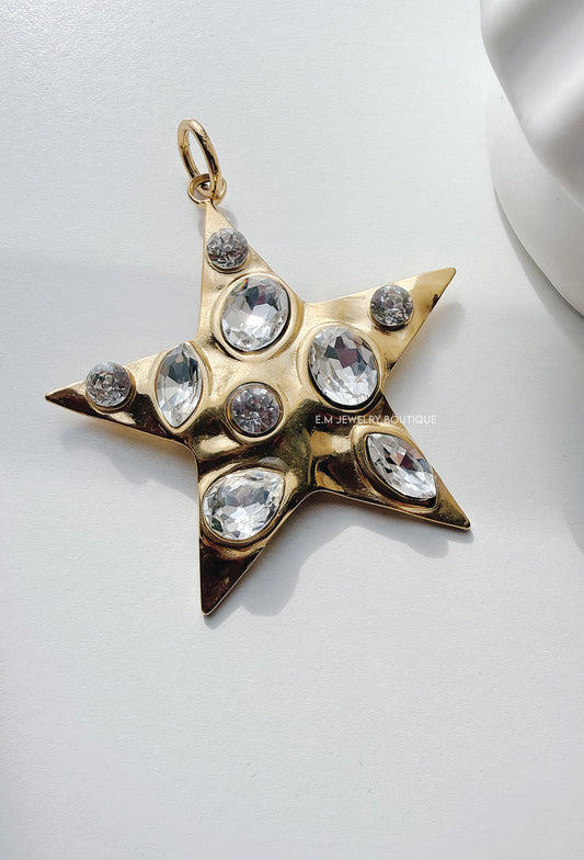 HOLIDAY SHINY STAR PENDANT