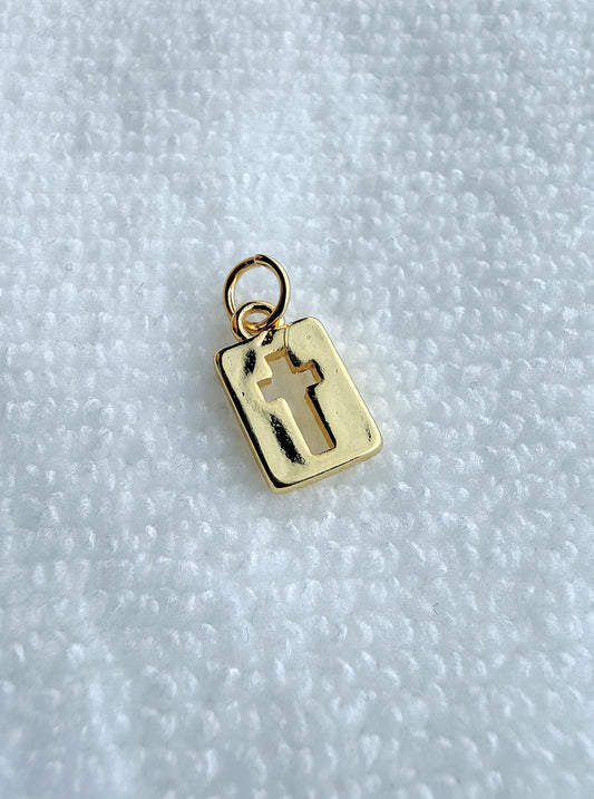 CRUZ ABIERTA MINI CHARM