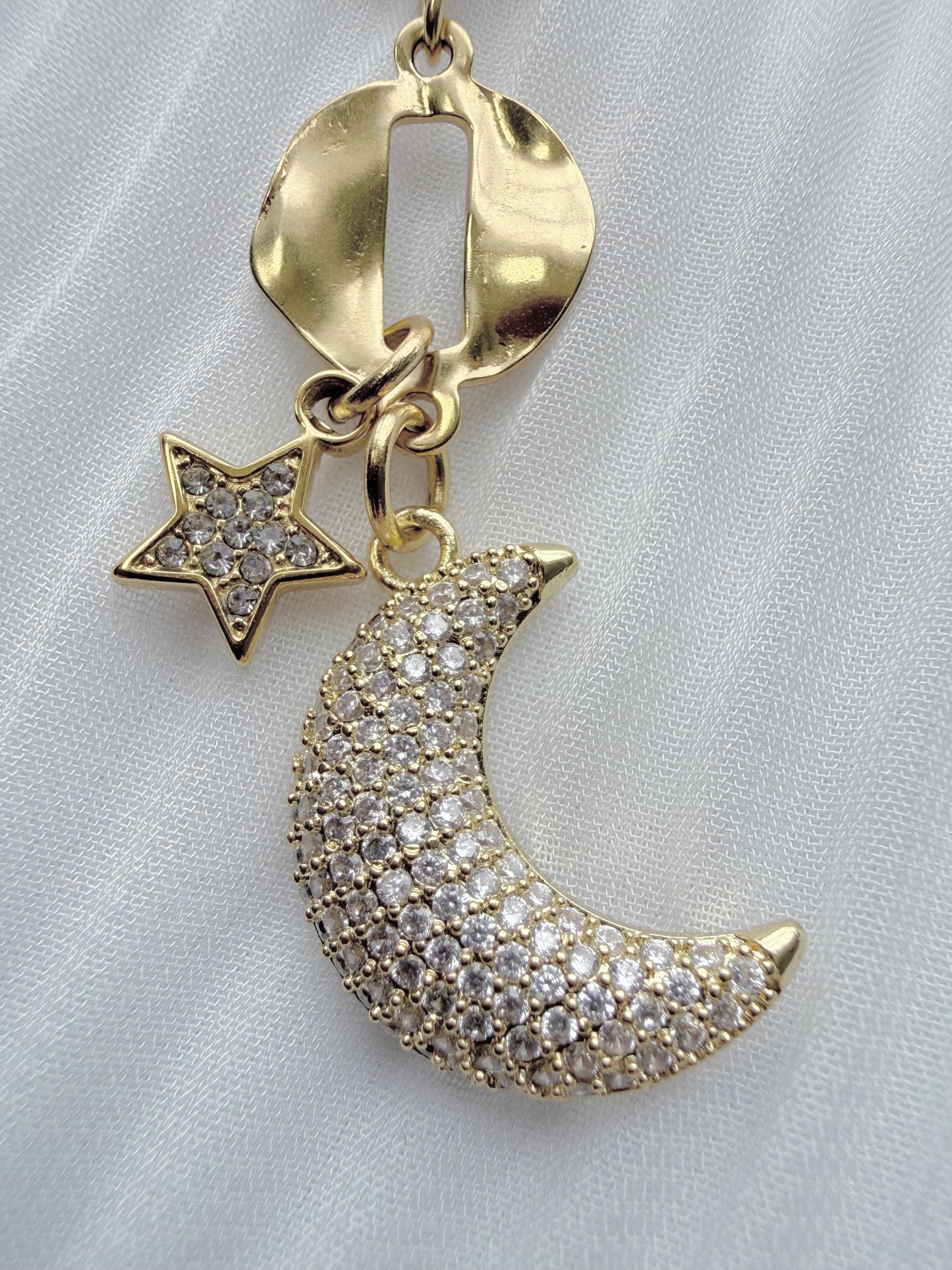 MOON SHINY STAR NECKLACE