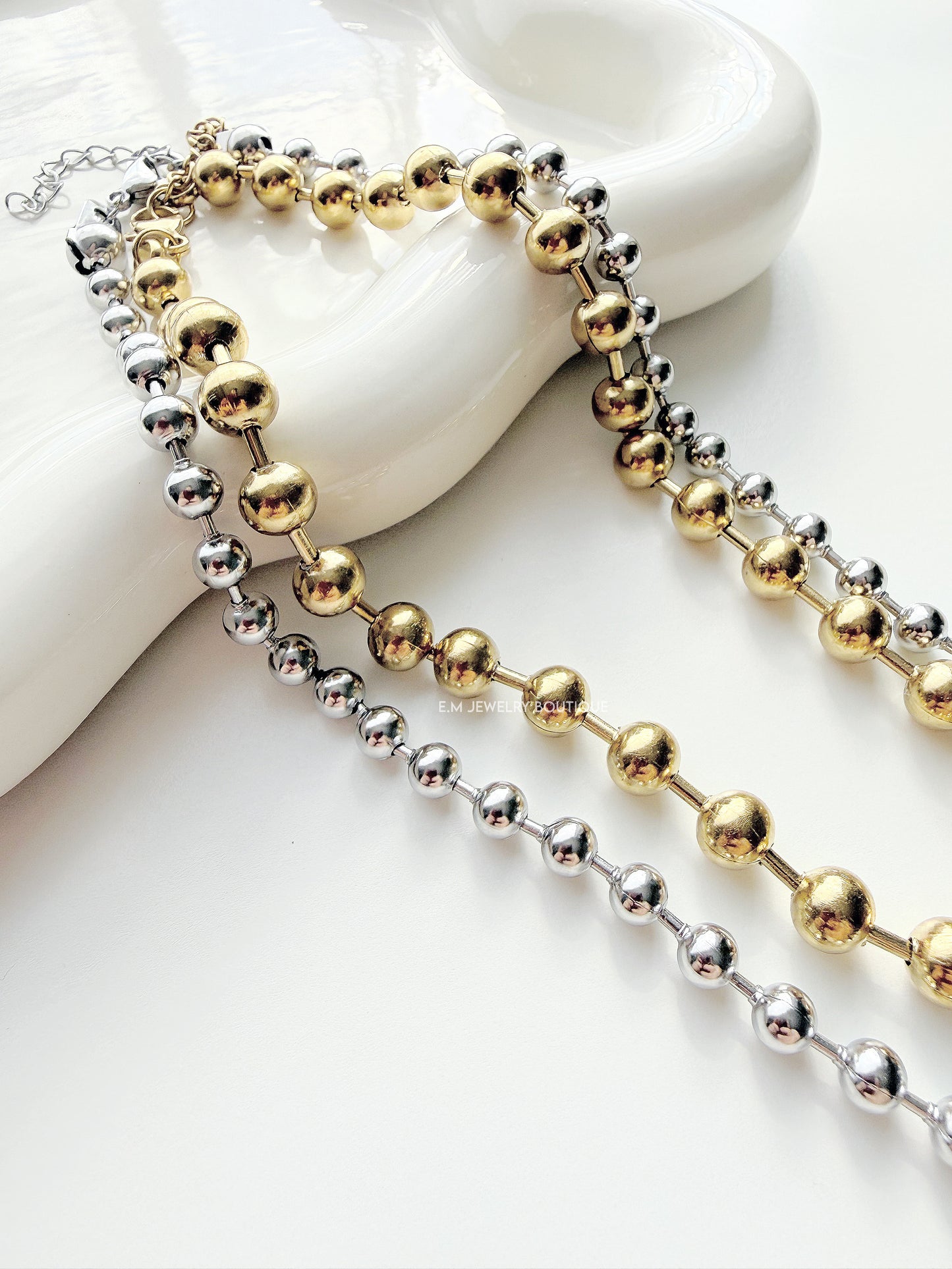 MILITARY GOLD NECKLACE