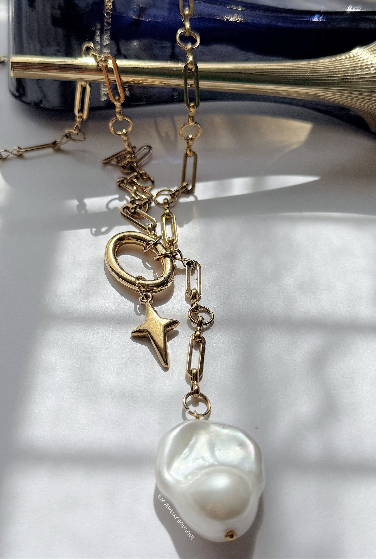 GOLDPEARL NECKLACE