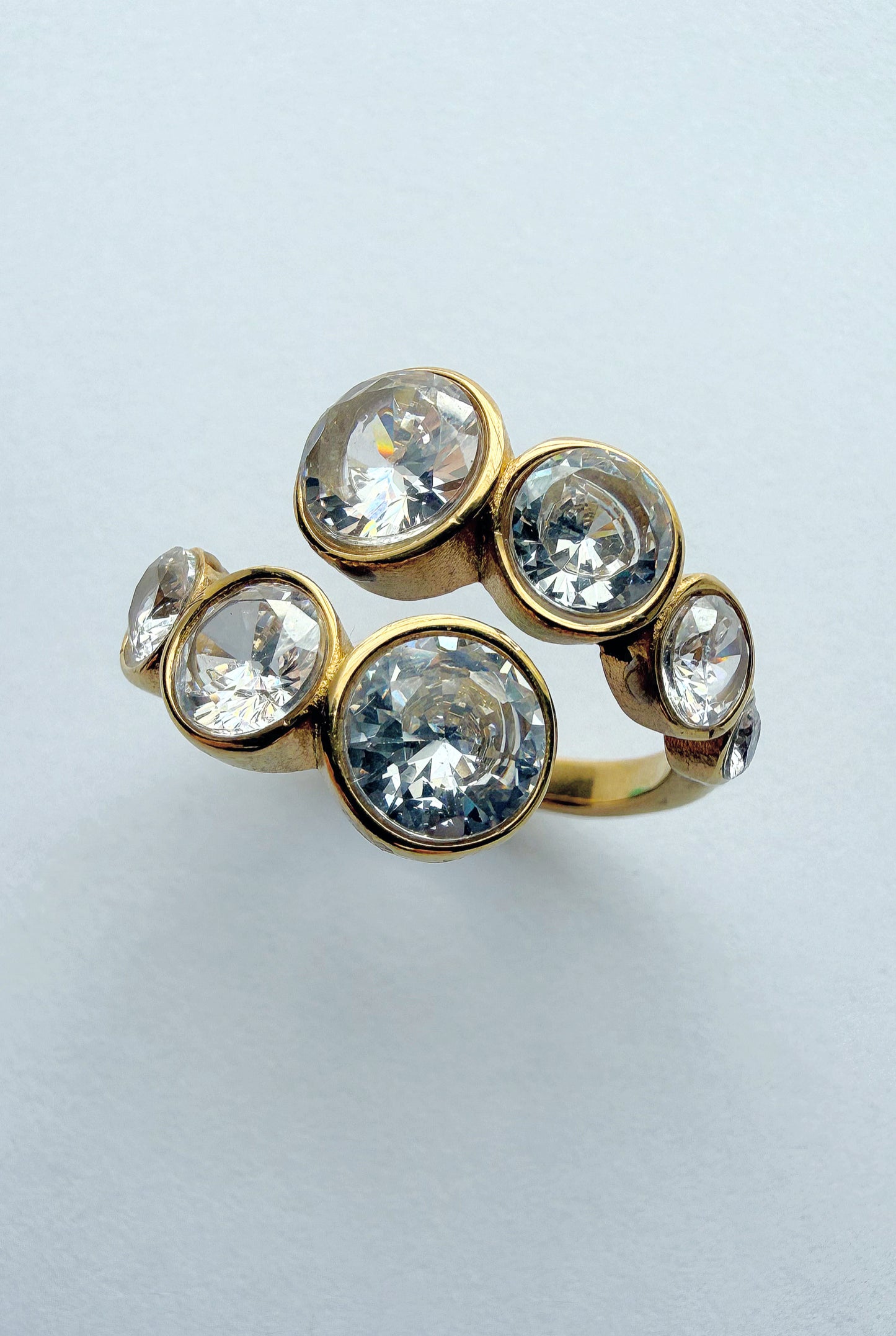 ROUND ZIRCONIA RING