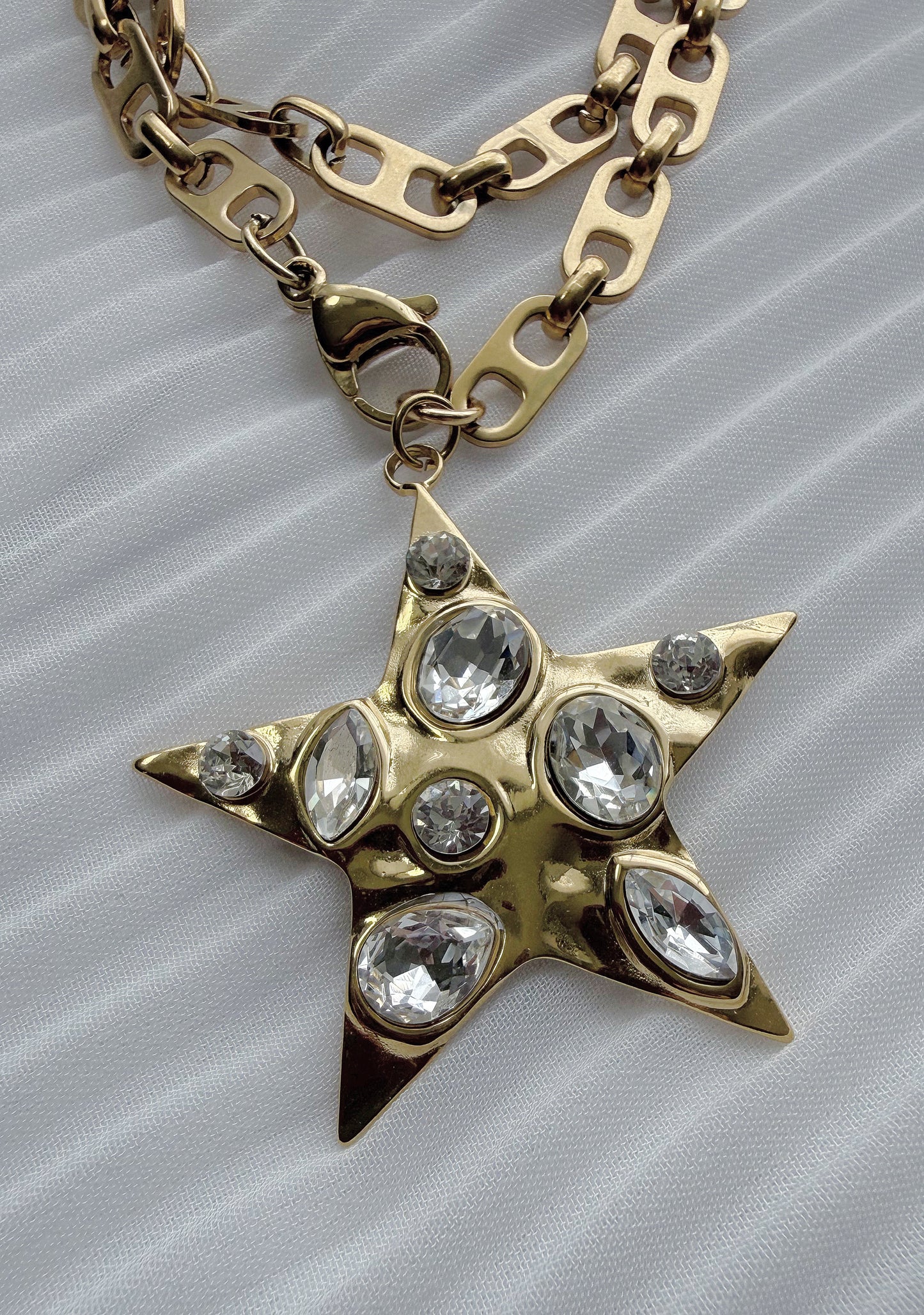 DIAMOND STAR NECKLACES