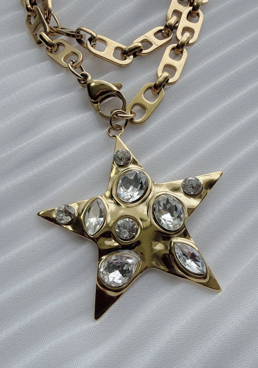 DIAMOND STAR NECKLACES